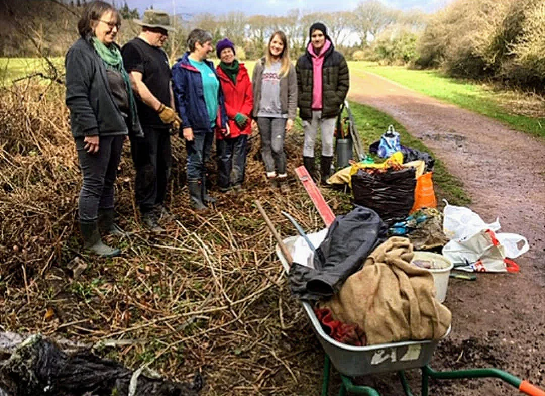 Roadside cleanup